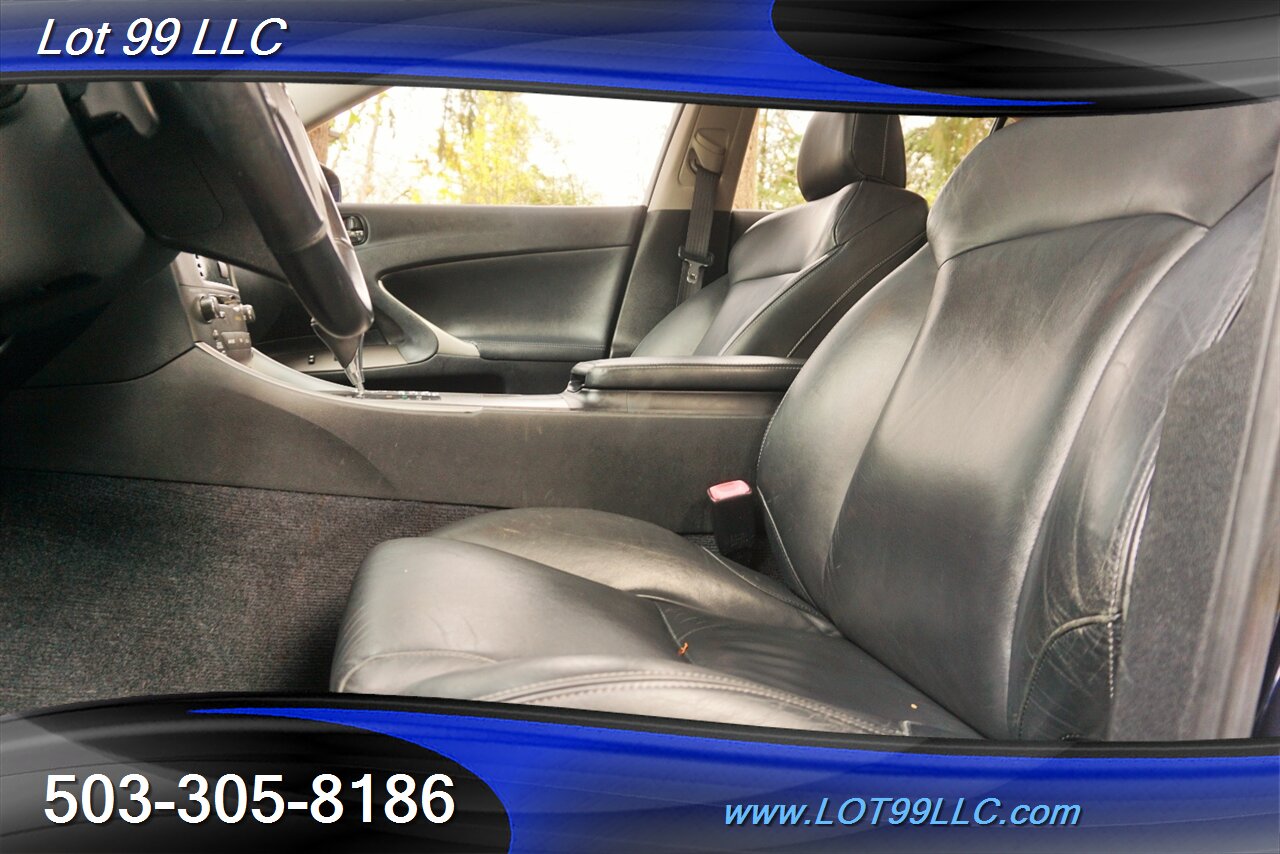 2009 Lexus IS 250 Sedan Only 110k Heated Leather Seats Moon Roof   - Photo 13 - Milwaukie, OR 97267