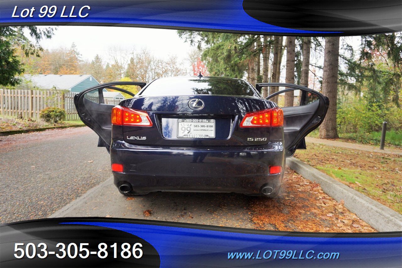 2009 Lexus IS 250 Sedan Only 110k Heated Leather Seats Moon Roof   - Photo 28 - Milwaukie, OR 97267