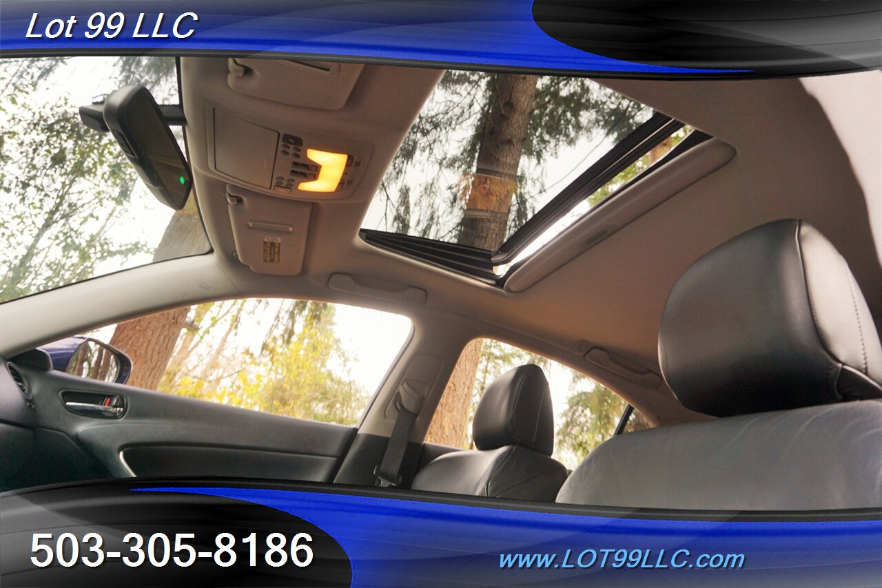 2009 Lexus IS 250 Sedan Only 110k Heated Leather Seats Moon Roof   - Photo 14 - Milwaukie, OR 97267