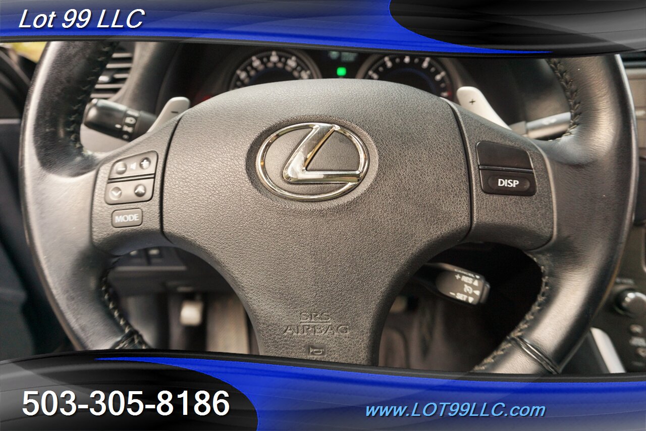 2009 Lexus IS 250 Sedan Only 110k Heated Leather Seats Moon Roof   - Photo 24 - Milwaukie, OR 97267