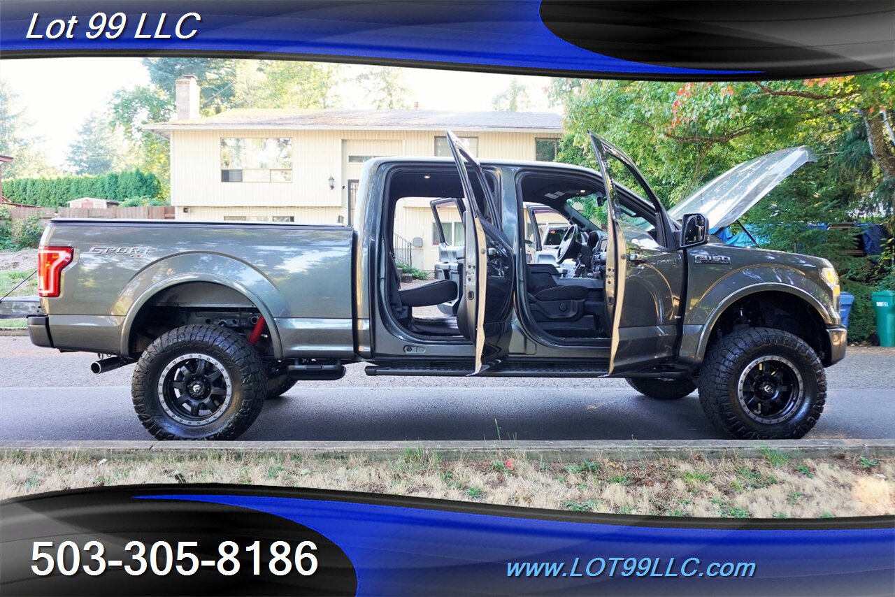 2015 Ford F-150 XLT 4X4 Crew Cab V6 3.5L Auto Heated Seats LIFTED  20 Wheels Newer Tires - Photo 29 - Milwaukie, OR 97267