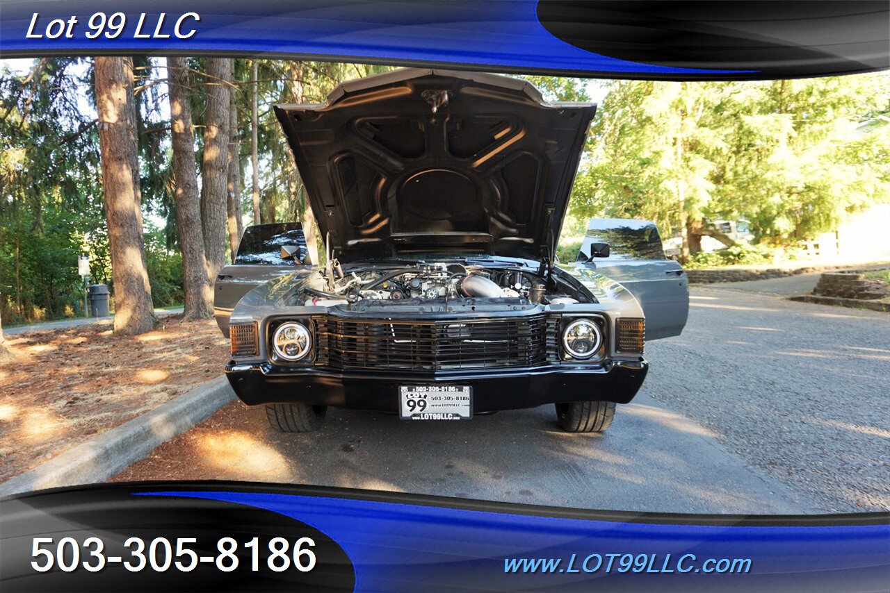 1971 Chevrolet Chevelle V8 LSA SUPERCHARGED 6 SPEED MANUL RESTO MOD   - Photo 43 - Milwaukie, OR 97267