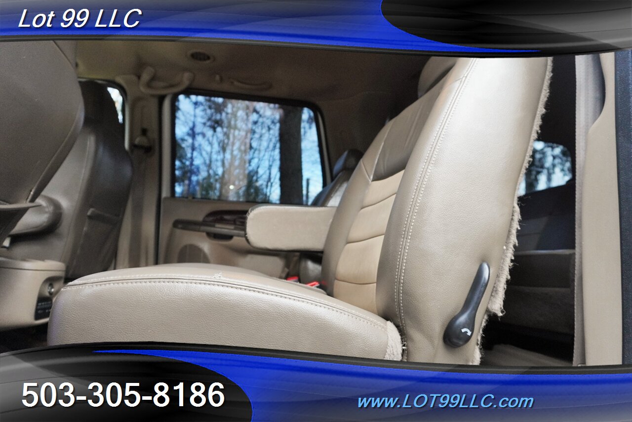 2004 Ford Excursion Eddie Bauer POWER STORKE BULLETPROOF 3 ROW Seating  Heated Leather Premium Wheels Newer Tires 1 OWNER - Photo 13 - Milwaukie, OR 97267