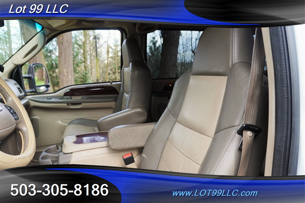 2004 Ford Excursion Eddie Bauer POWER STORKE BULLETPROOF 3 ROW Seating  Heated Leather Premium Wheels Newer Tires 1 OWNER - Photo 2 - Milwaukie, OR 97267