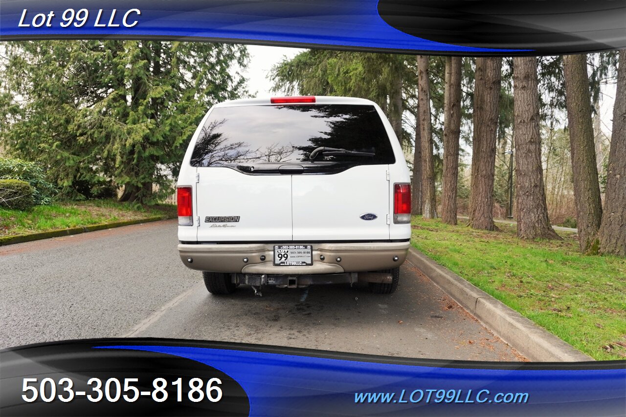2004 Ford Excursion Eddie Bauer POWER STORKE BULLETPROOF 3 ROW Seating  Heated Leather Premium Wheels Newer Tires 1 OWNER - Photo 10 - Milwaukie, OR 97267