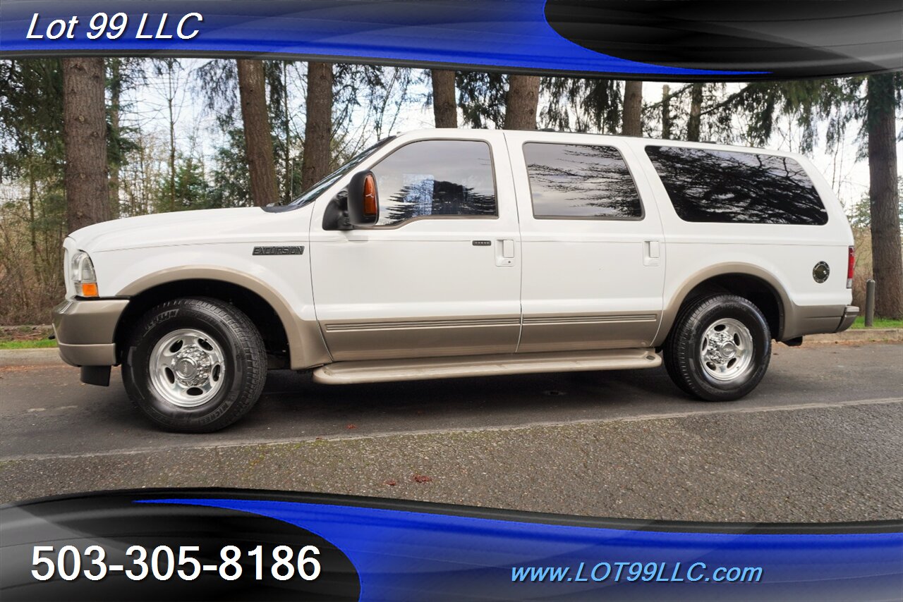 2004 Ford Excursion Eddie Bauer POWER STORKE BULLETPROOF 3 ROW Seating  Heated Leather Premium Wheels Newer Tires 1 OWNER - Photo 5 - Milwaukie, OR 97267