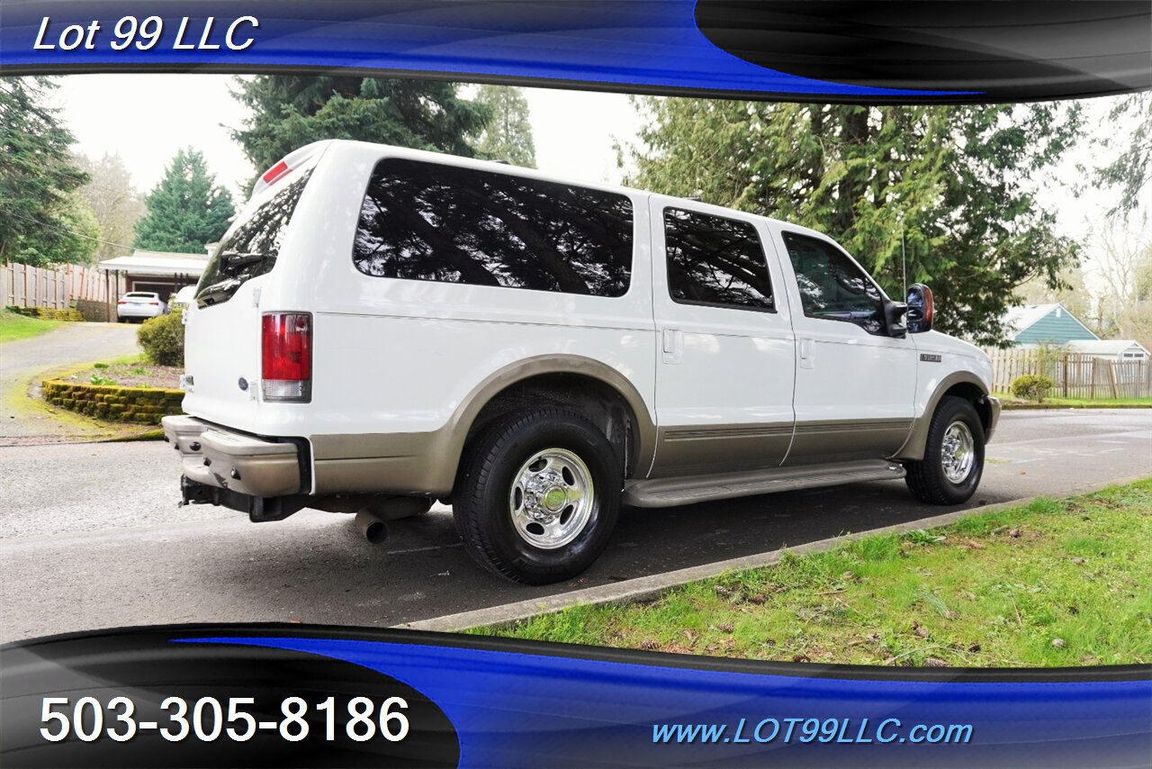 2004 Ford Excursion Eddie Bauer POWER STORKE BULLETPROOF 3 ROW Seating  Heated Leather Premium Wheels Newer Tires 1 OWNER - Photo 9 - Milwaukie, OR 97267