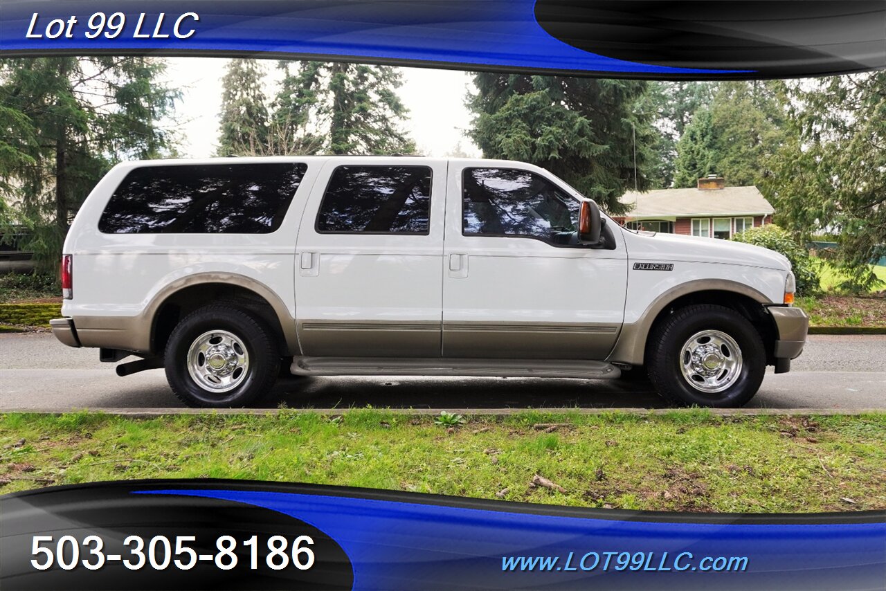 2004 Ford Excursion Eddie Bauer POWER STORKE BULLETPROOF 3 ROW Seating  Heated Leather Premium Wheels Newer Tires 1 OWNER - Photo 8 - Milwaukie, OR 97267