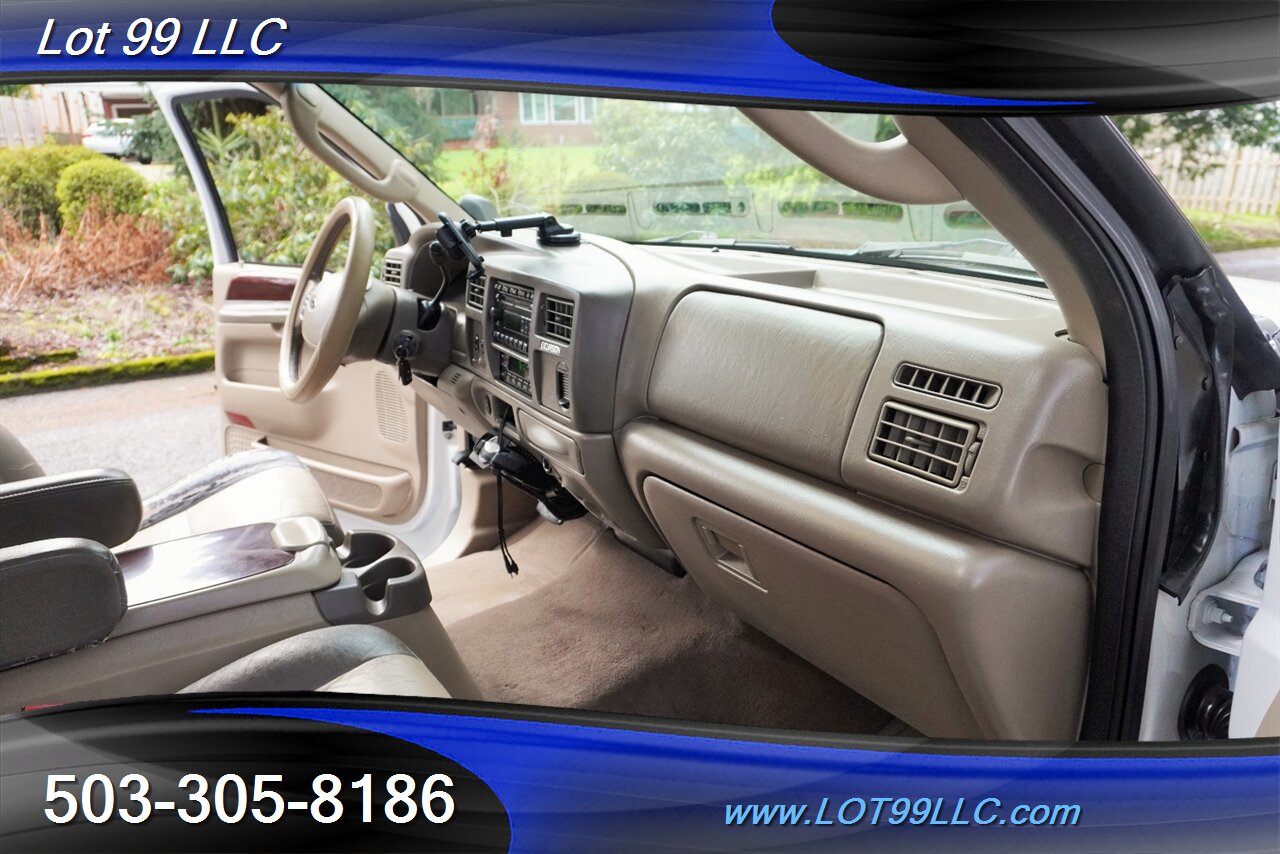 2004 Ford Excursion Eddie Bauer POWER STORKE BULLETPROOF 3 ROW Seating  Heated Leather Premium Wheels Newer Tires 1 OWNER - Photo 17 - Milwaukie, OR 97267
