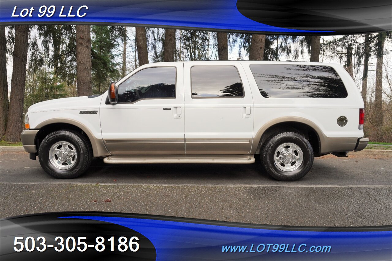 2004 Ford Excursion Eddie Bauer POWER STORKE BULLETPROOF 3 ROW Seating  Heated Leather Premium Wheels Newer Tires 1 OWNER - Photo 1 - Milwaukie, OR 97267