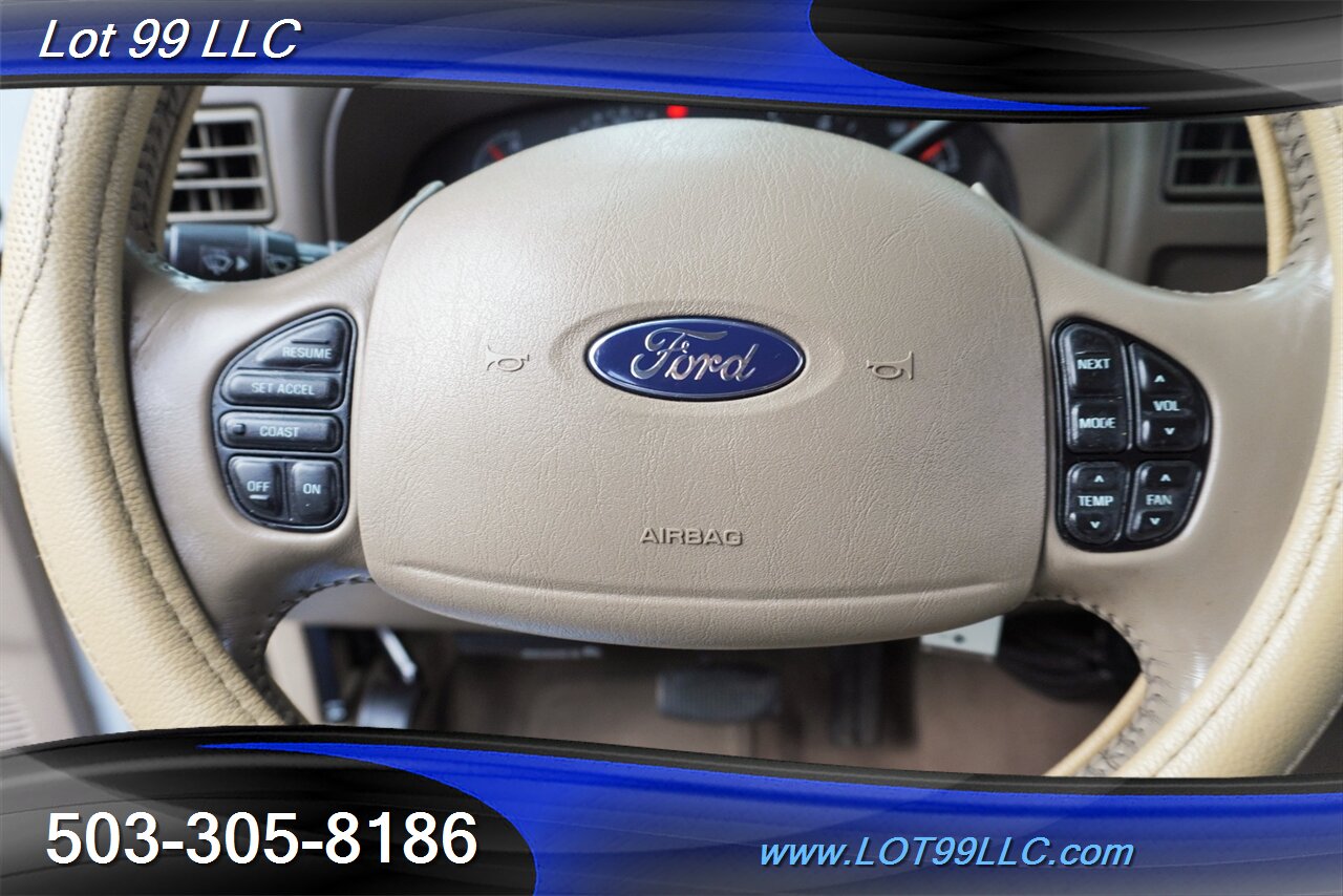 2004 Ford Excursion Eddie Bauer POWER STORKE BULLETPROOF 3 ROW Seating  Heated Leather Premium Wheels Newer Tires 1 OWNER - Photo 24 - Milwaukie, OR 97267