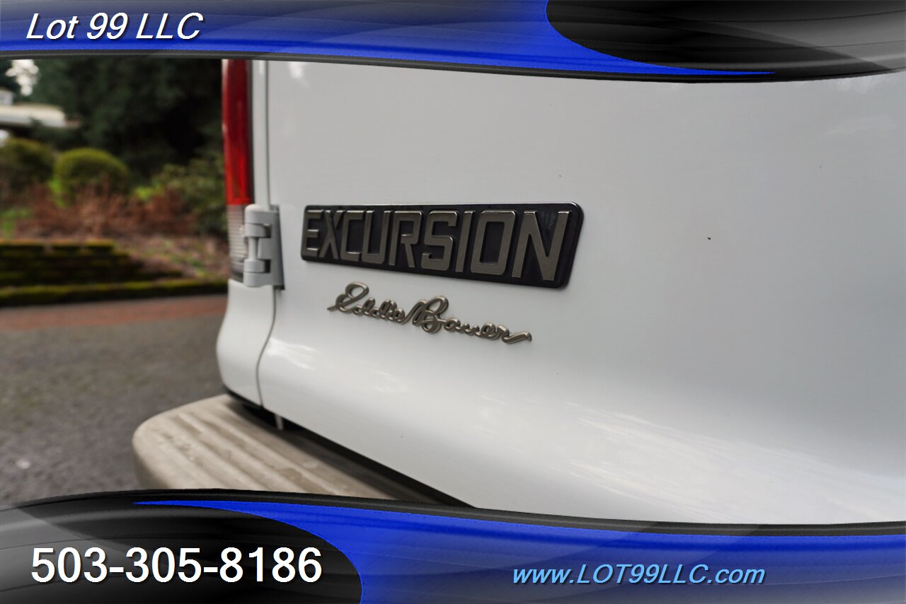 2004 Ford Excursion Eddie Bauer POWER STORKE BULLETPROOF 3 ROW Seating  Heated Leather Premium Wheels Newer Tires 1 OWNER - Photo 30 - Milwaukie, OR 97267
