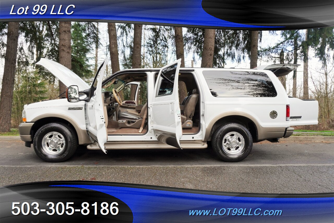 2004 Ford Excursion Eddie Bauer POWER STORKE BULLETPROOF 3 ROW Seating  Heated Leather Premium Wheels Newer Tires 1 OWNER - Photo 26 - Milwaukie, OR 97267