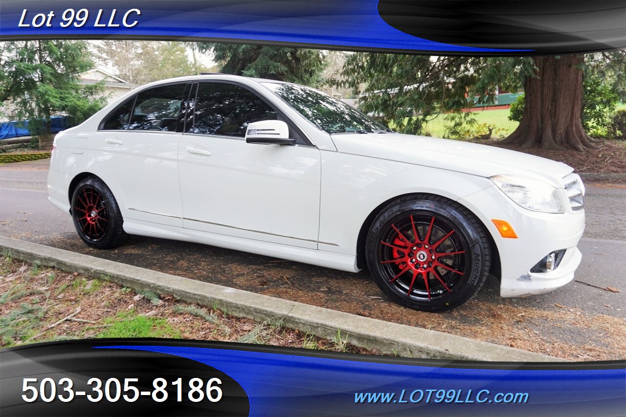 2010 Mercedes-Benz C 300 Sport 4MATIC White Black Leather Moon   - Photo 7 - Milwaukie, OR 97267