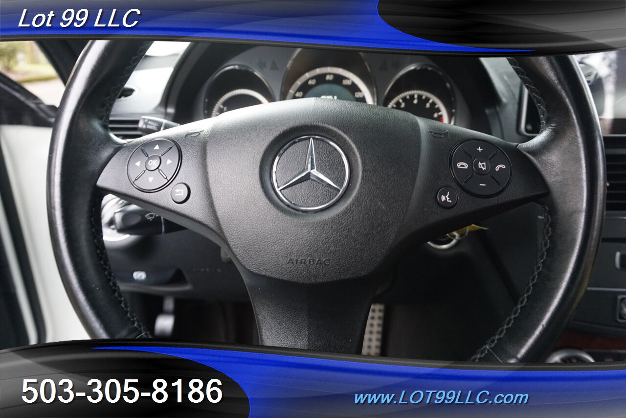 2010 Mercedes-Benz C 300 Sport 4MATIC White Black Leather Moon   - Photo 23 - Milwaukie, OR 97267