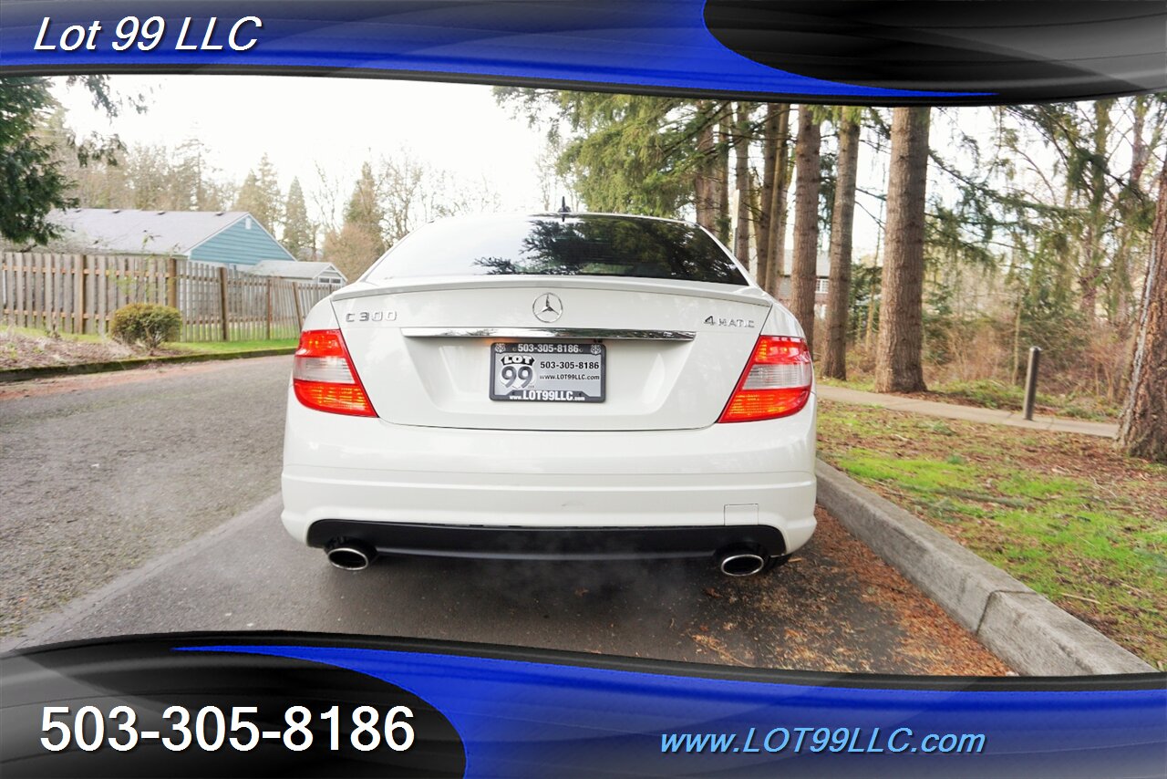 2010 Mercedes-Benz C 300 Sport 4MATIC White Black Leather Moon   - Photo 10 - Milwaukie, OR 97267