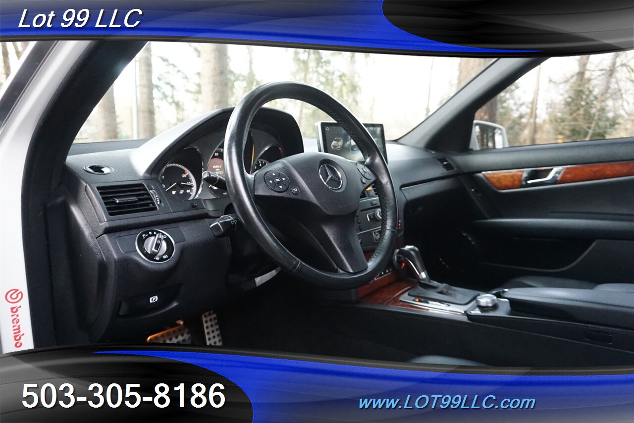 2010 Mercedes-Benz C 300 Sport 4MATIC White Black Leather Moon   - Photo 12 - Milwaukie, OR 97267