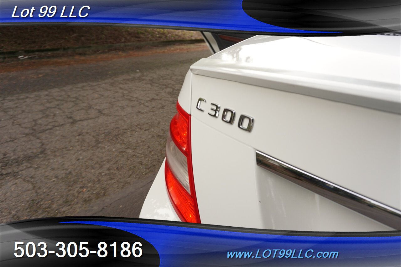 2010 Mercedes-Benz C 300 Sport 4MATIC White Black Leather Moon   - Photo 30 - Milwaukie, OR 97267