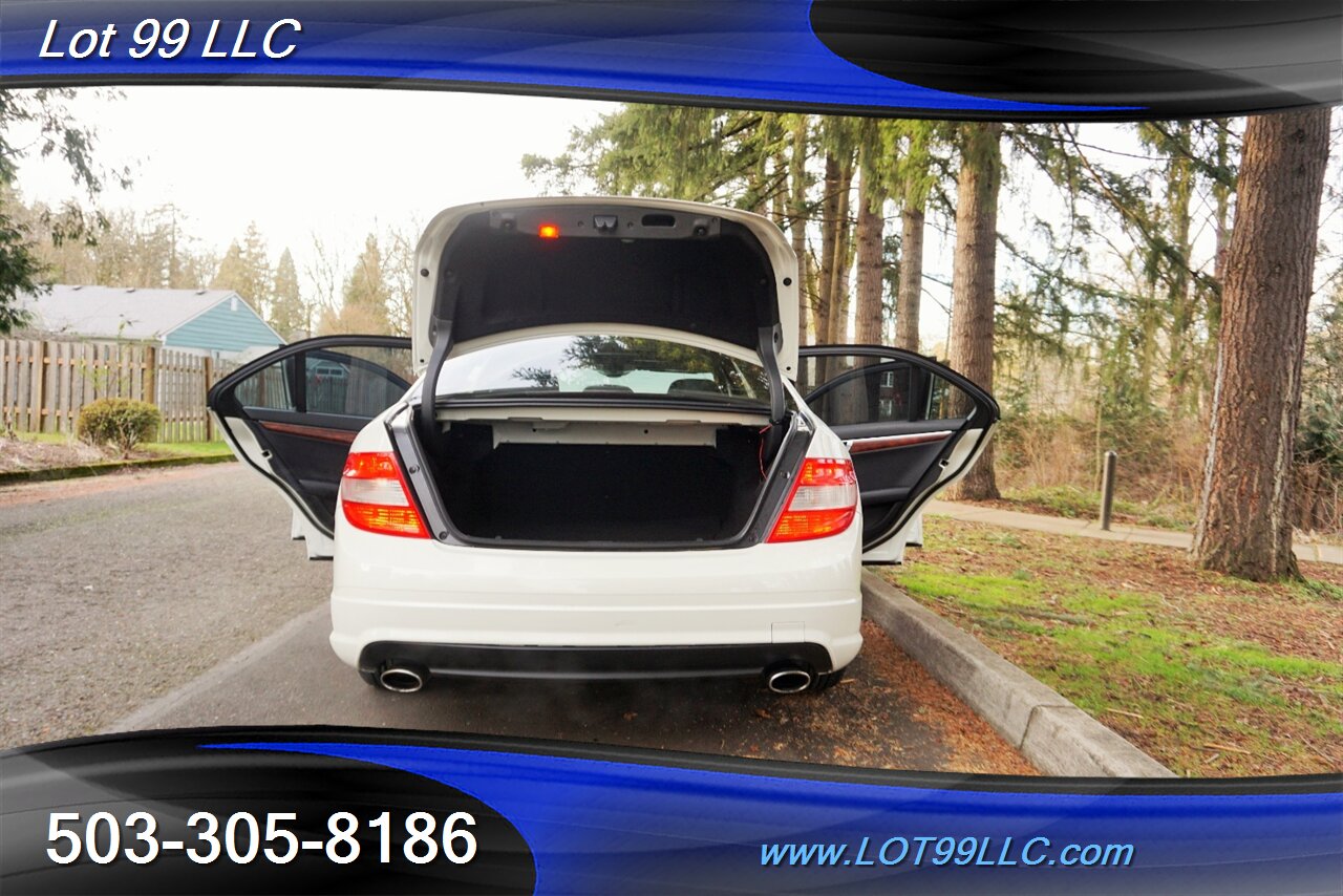 2010 Mercedes-Benz C 300 Sport 4MATIC White Black Leather Moon   - Photo 29 - Milwaukie, OR 97267