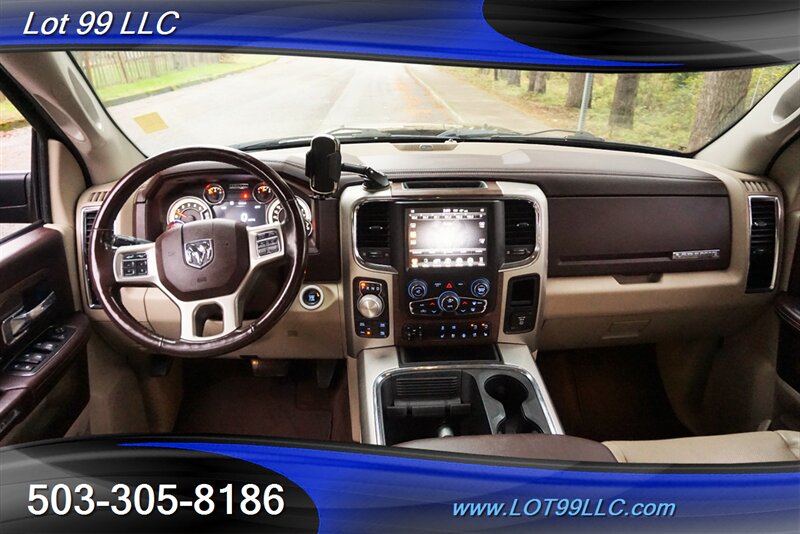 2016 RAM 1500 Laramie 4x4 93K 3.0L ECODIESEL Heated Leather GPS  