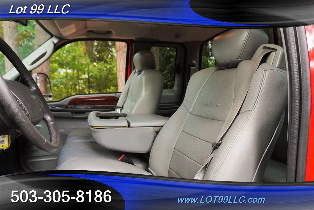 2006 Ford F-250 4X4 Lariat 116k POWER STORKE Heated Leather Seat  Short Bed Tow Pkg Premium Wheels Newer Tires - Photo 12 - Milwaukie, OR 97267