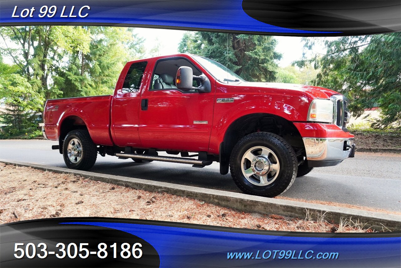 2006 Ford F-250 4X4 Lariat 116k POWER STORKE Heated Leather Seat  Short Bed Tow Pkg Premium Wheels Newer Tires - Photo 7 - Milwaukie, OR 97267