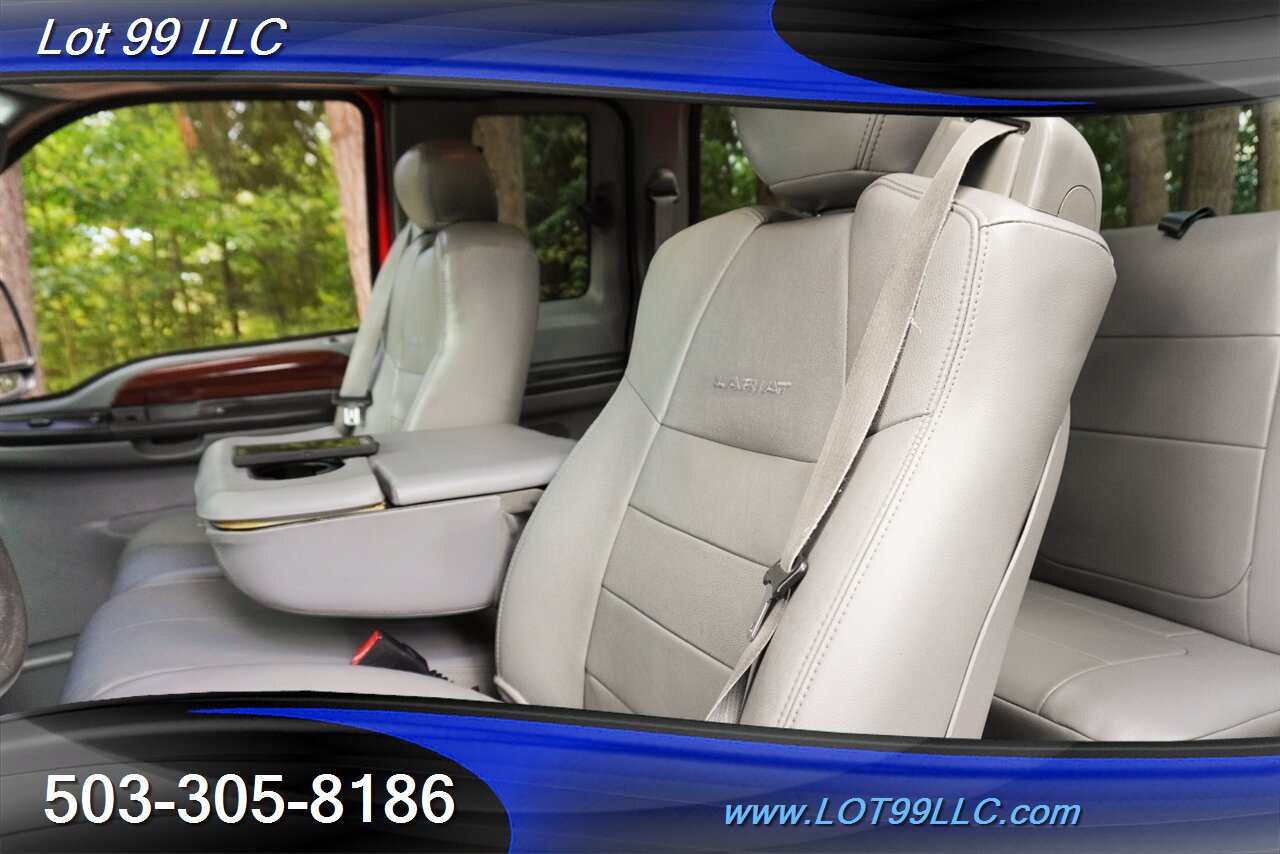 2006 Ford F-250 4X4 Lariat 116k POWER STORKE Heated Leather Seat  Short Bed Tow Pkg Premium Wheels Newer Tires - Photo 14 - Milwaukie, OR 97267