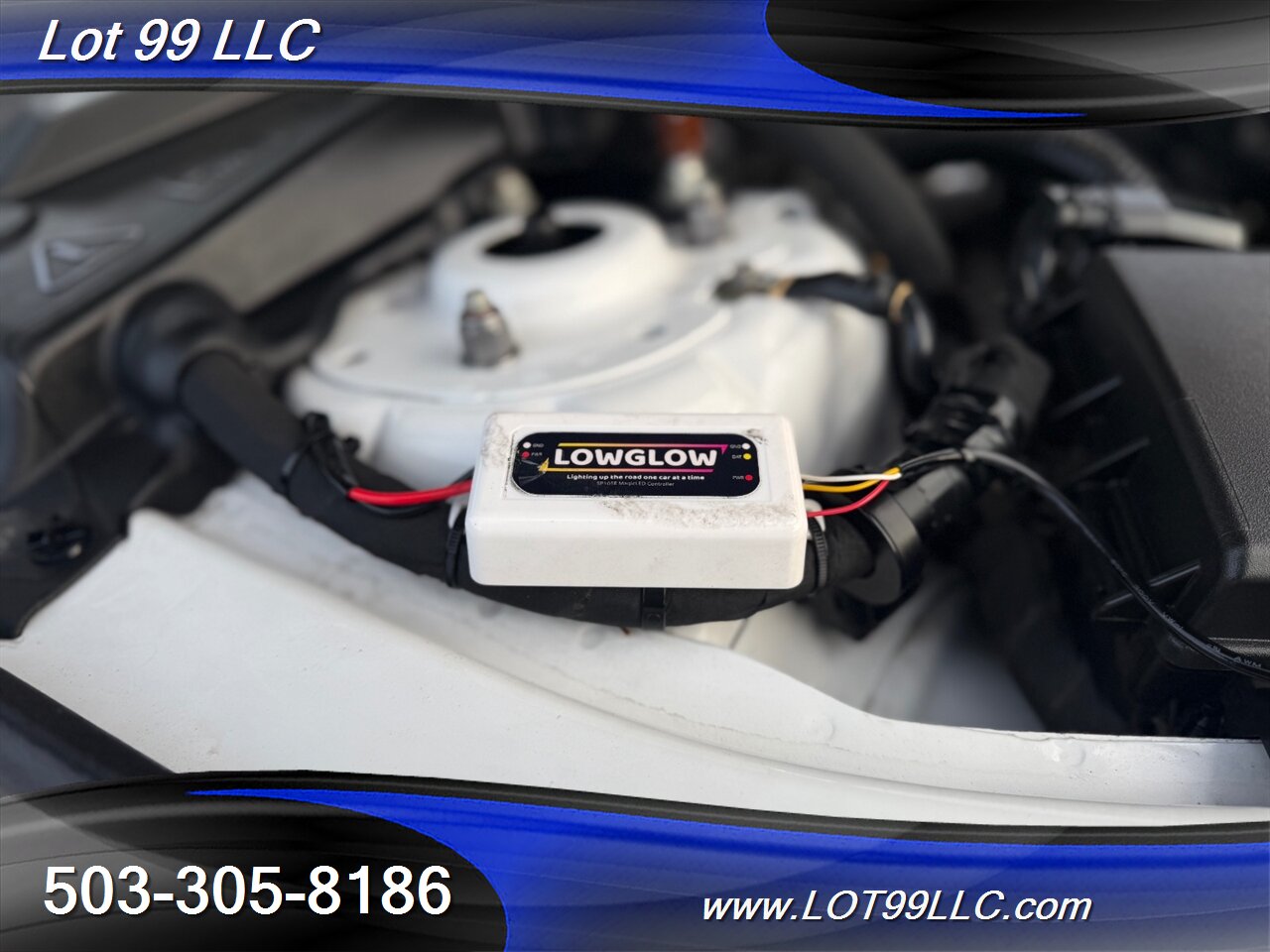 2020 Ford Mustang EcoBoost 71k Miles Auto Pink Wrap over White  30MPG 1-Owner Clean Title and CARFAX - Photo 54 - Milwaukie, OR 97267