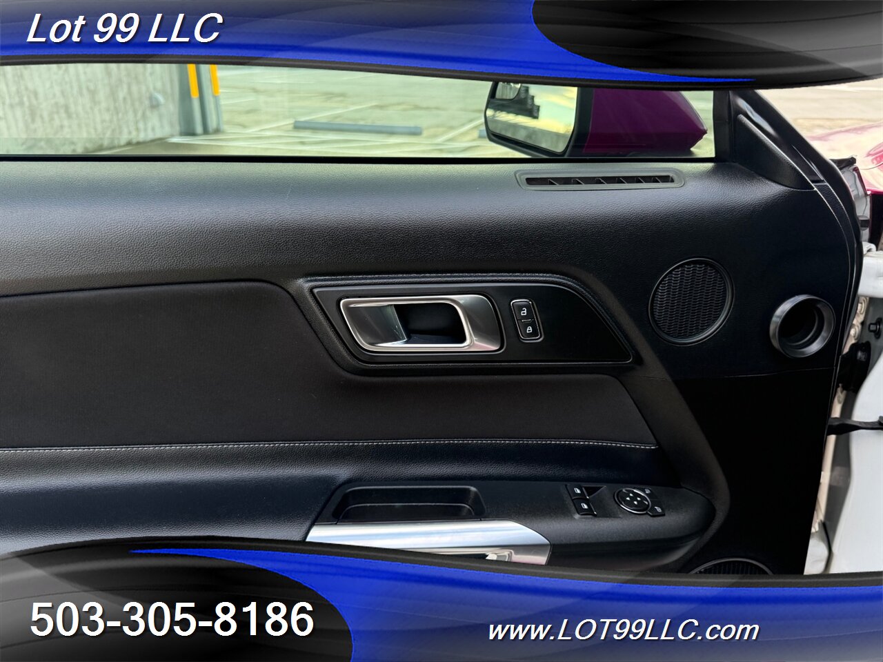 2020 Ford Mustang EcoBoost 71k Miles Auto Pink Wrap over White  30MPG 1-Owner Clean Title and CARFAX - Photo 29 - Milwaukie, OR 97267