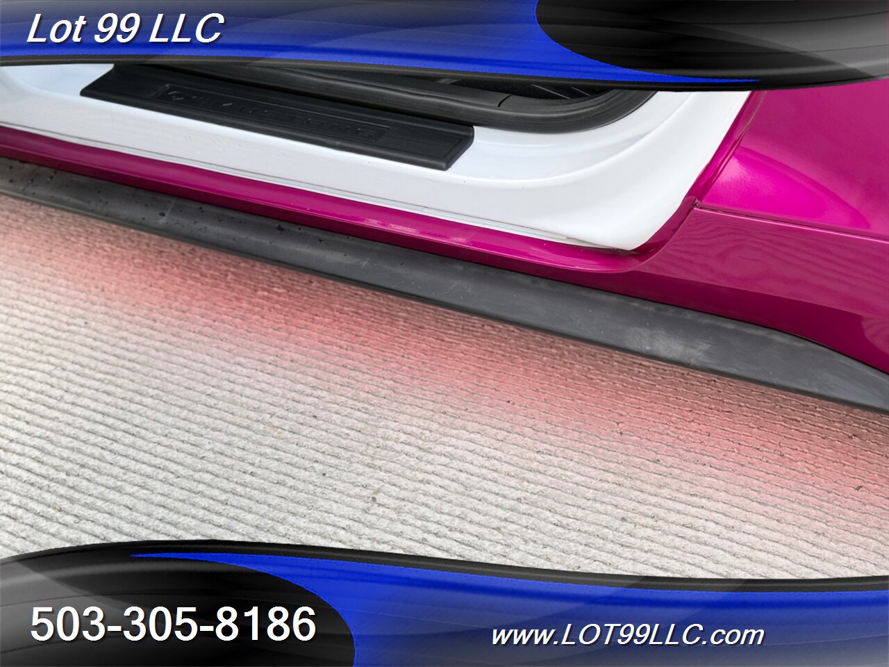 2020 Ford Mustang EcoBoost 71k Miles Auto Pink Wrap over White  30MPG 1-Owner Clean Title and CARFAX - Photo 61 - Milwaukie, OR 97267