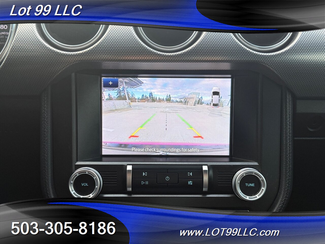 2020 Ford Mustang EcoBoost 71k Miles Auto Pink Wrap over White  30MPG 1-Owner Clean Title and CARFAX - Photo 15 - Milwaukie, OR 97267