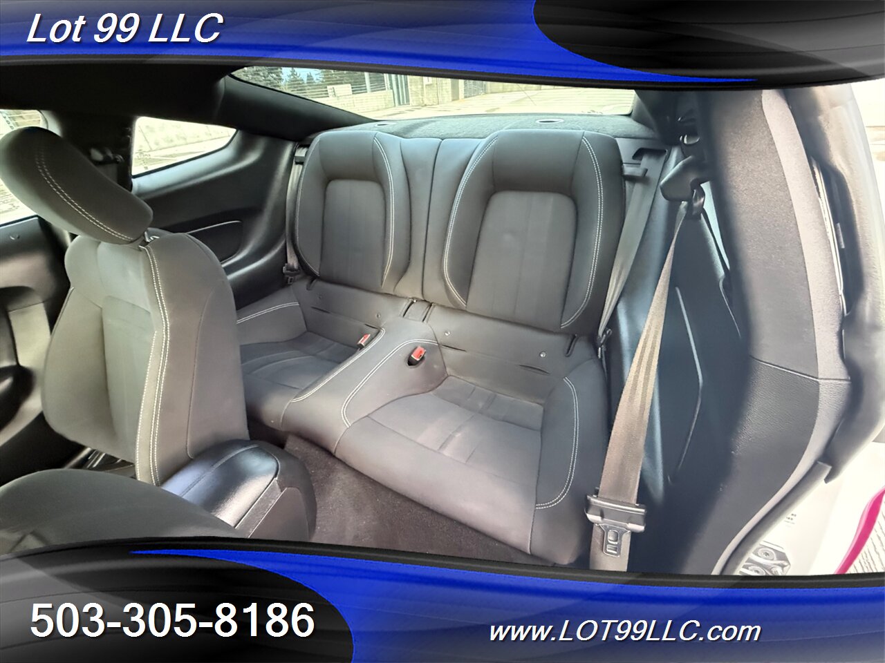 2020 Ford Mustang EcoBoost 71k Miles Auto Pink Wrap over White  30MPG 1-Owner Clean Title and CARFAX - Photo 35 - Milwaukie, OR 97267