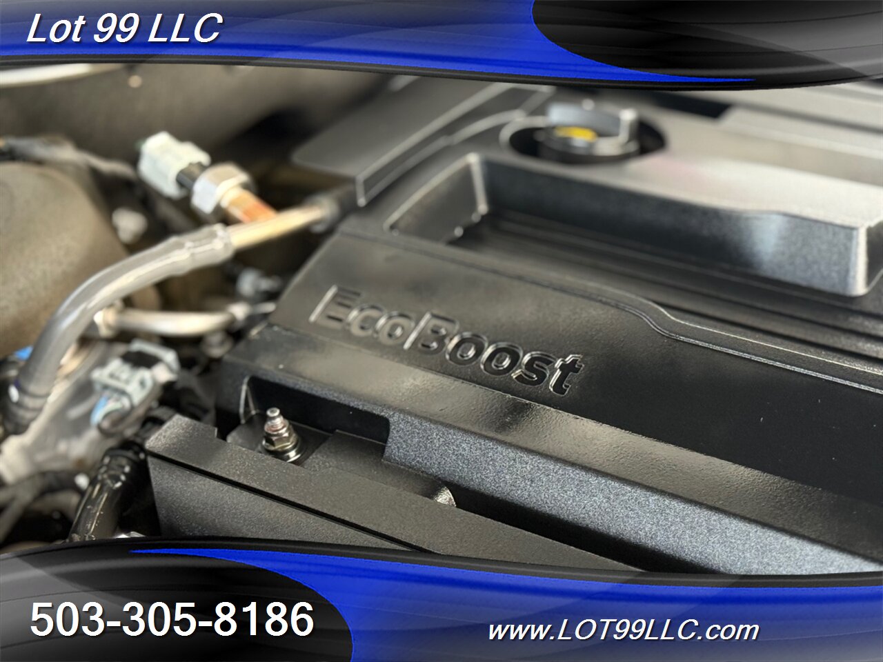 2020 Ford Mustang EcoBoost 71k Miles Auto Pink Wrap over White  30MPG 1-Owner Clean Title and CARFAX - Photo 50 - Milwaukie, OR 97267