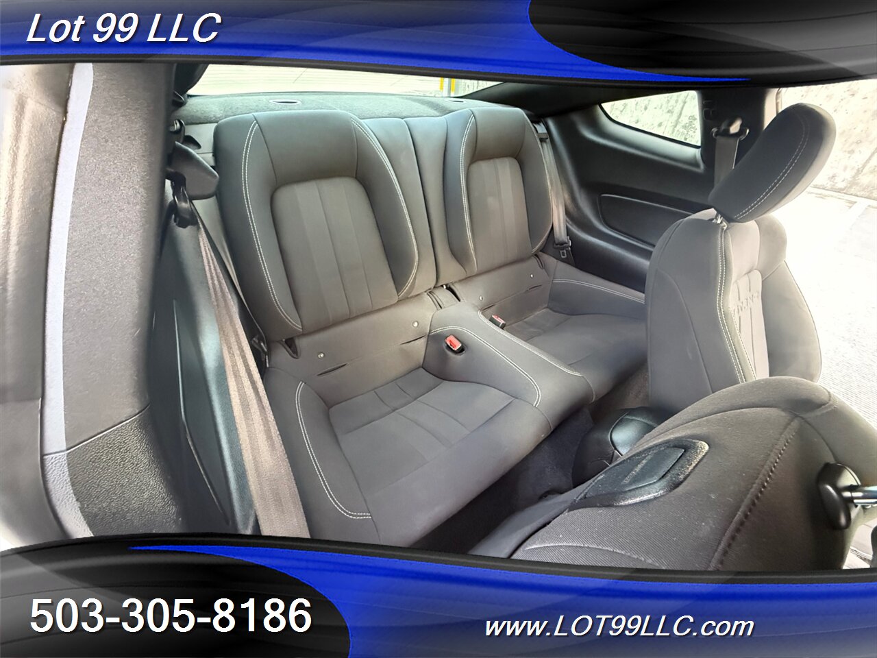 2020 Ford Mustang EcoBoost 71k Miles Auto Pink Wrap over White  30MPG 1-Owner Clean Title and CARFAX - Photo 20 - Milwaukie, OR 97267