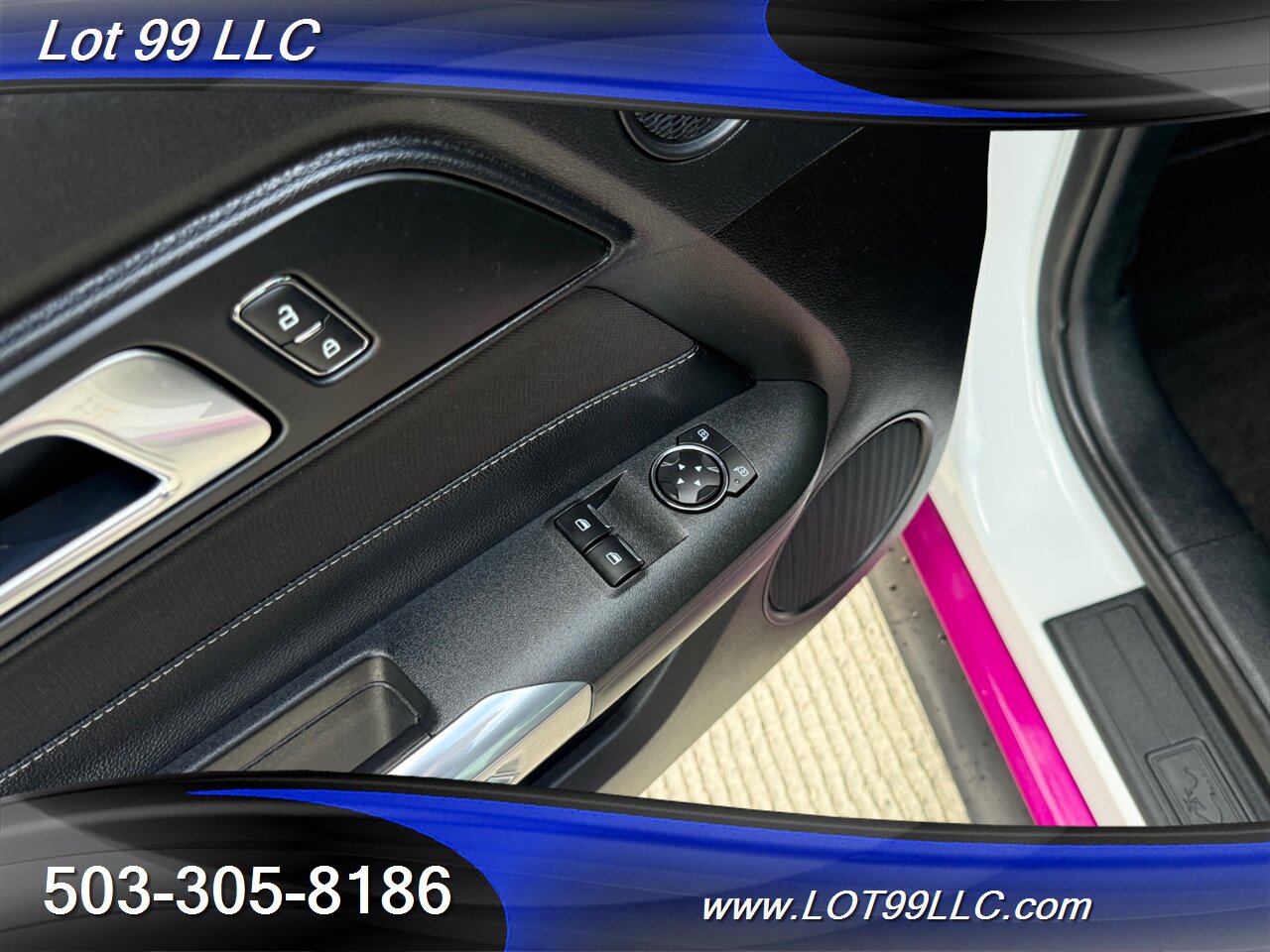 2020 Ford Mustang EcoBoost 71k Miles Auto Pink Wrap over White  30MPG 1-Owner Clean Title and CARFAX - Photo 28 - Milwaukie, OR 97267