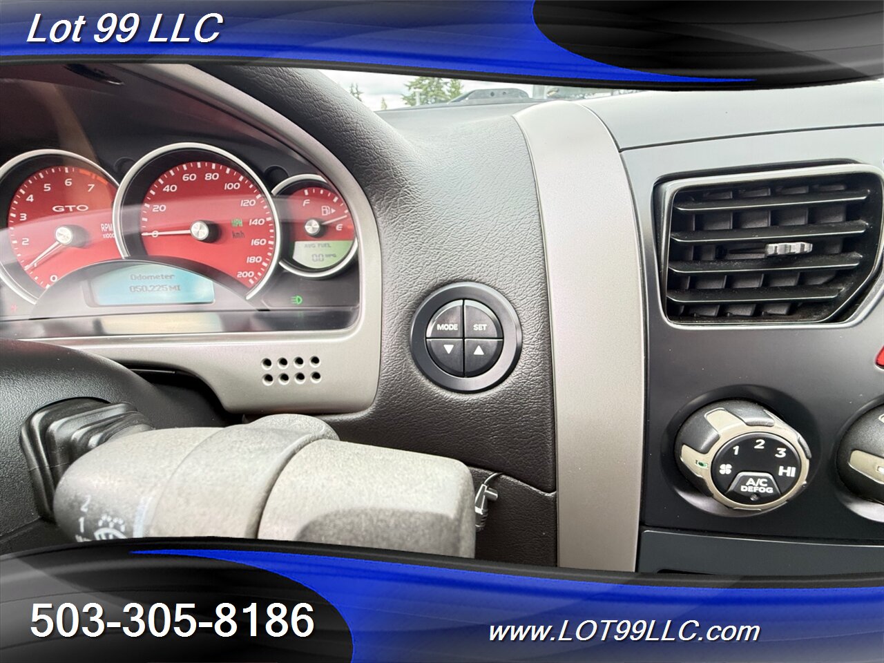 2006 Pontiac GTO 50K Miles 6 Speed Manual 6.0L V8 400hp 400ft. lbs. New Tires New Leather Interior - Photo 36 - Milwaukie, OR 97267