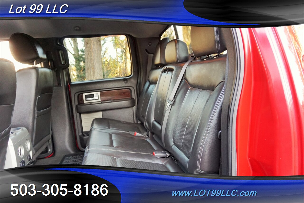 2012 Ford F-150 Lariat 4X4 V8 5.0L 76K Leather LIFTED 20S 35S   - Photo 14 - Milwaukie, OR 97267