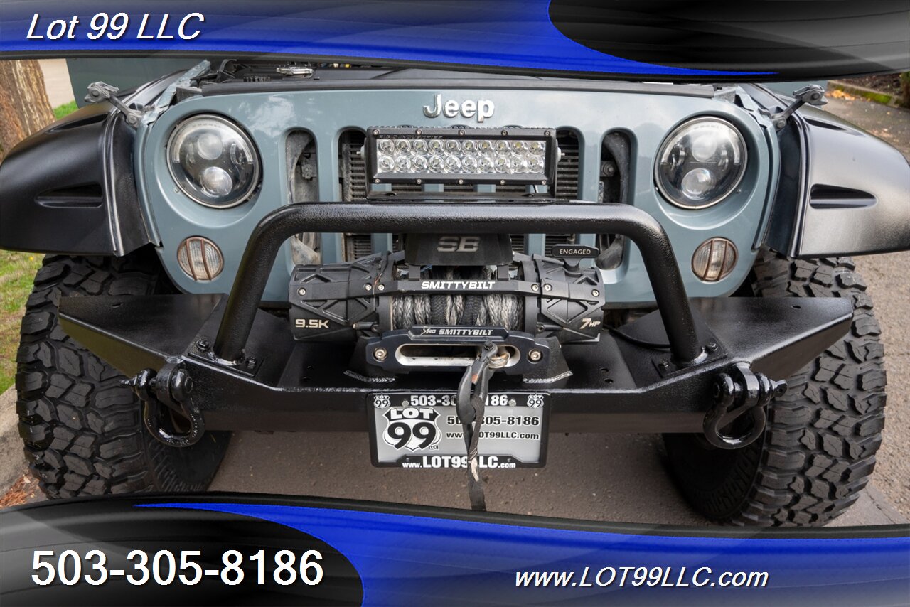2014 Jeep Wrangler Unlimited Rubicon 4x4 Slant Back Hard Top  New 37 " Tires Winch Lifted Bumpers - Photo 49 - Milwaukie, OR 97267
