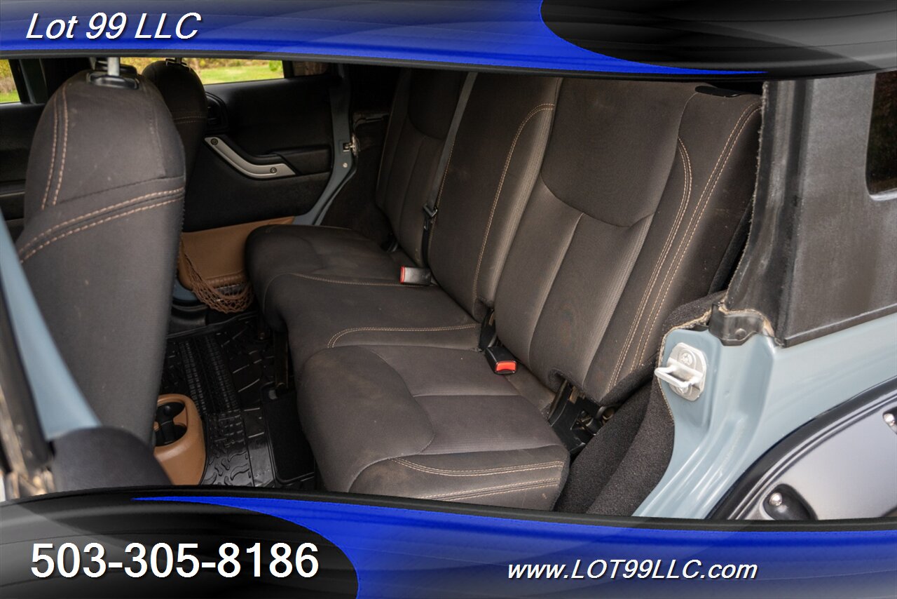 2014 Jeep Wrangler Unlimited Rubicon 4x4 Slant Back Hard Top  New 37 " Tires Winch Lifted Bumpers - Photo 15 - Milwaukie, OR 97267