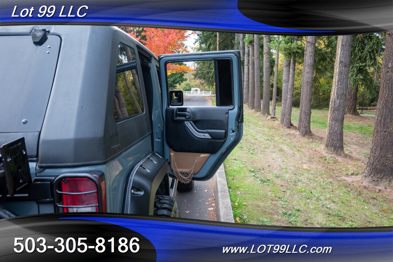 2014 Jeep Wrangler Unlimited Rubicon 4x4 Slant Back Hard Top  New 37 " Tires Winch Lifted Bumpers - Photo 43 - Milwaukie, OR 97267