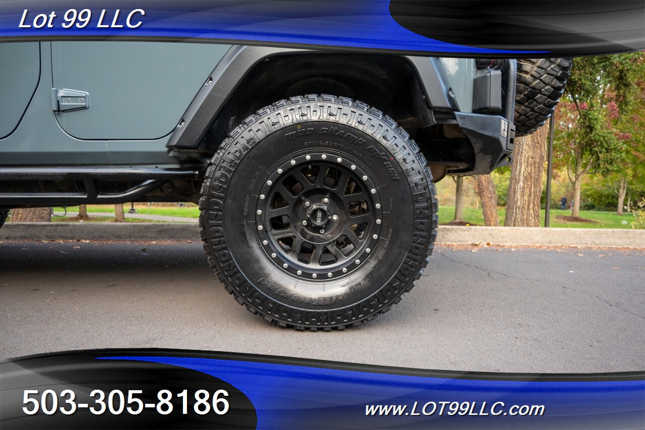 2014 Jeep Wrangler Unlimited Rubicon 4x4 Slant Back Hard Top  New 37 " Tires Winch Lifted Bumpers - Photo 24 - Milwaukie, OR 97267