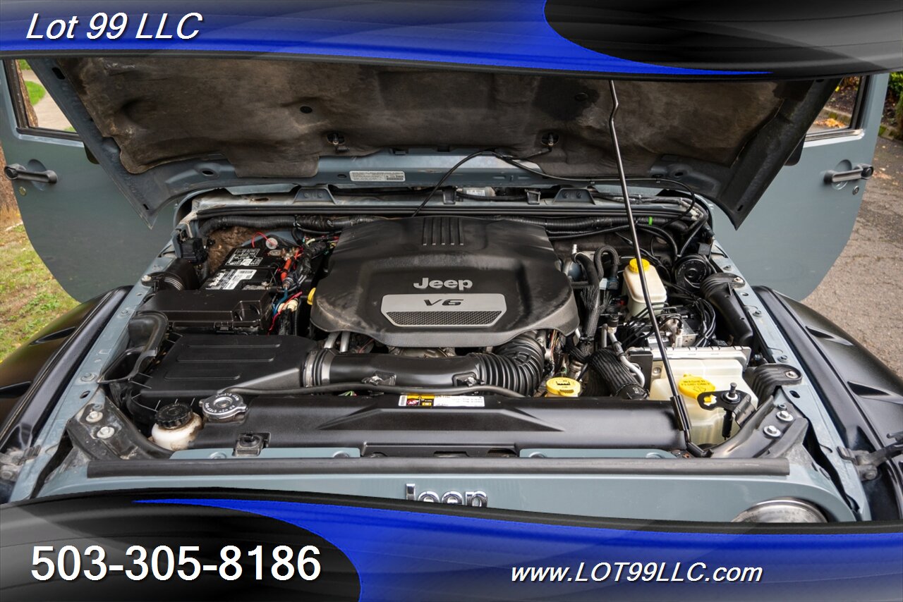 2014 Jeep Wrangler Unlimited Rubicon 4x4 Slant Back Hard Top  New 37 " Tires Winch Lifted Bumpers - Photo 19 - Milwaukie, OR 97267