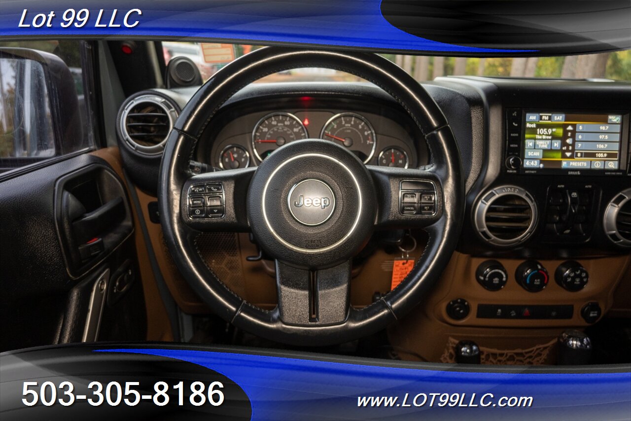 2014 Jeep Wrangler Unlimited Rubicon 4x4 Slant Back Hard Top  New 37 " Tires Winch Lifted Bumpers - Photo 12 - Milwaukie, OR 97267