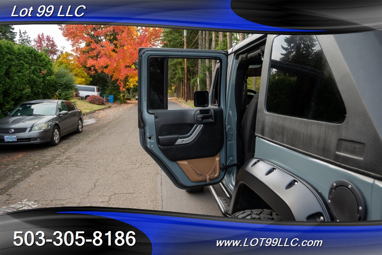 2014 Jeep Wrangler Unlimited Rubicon 4x4 Slant Back Hard Top  New 37 " Tires Winch Lifted Bumpers - Photo 37 - Milwaukie, OR 97267
