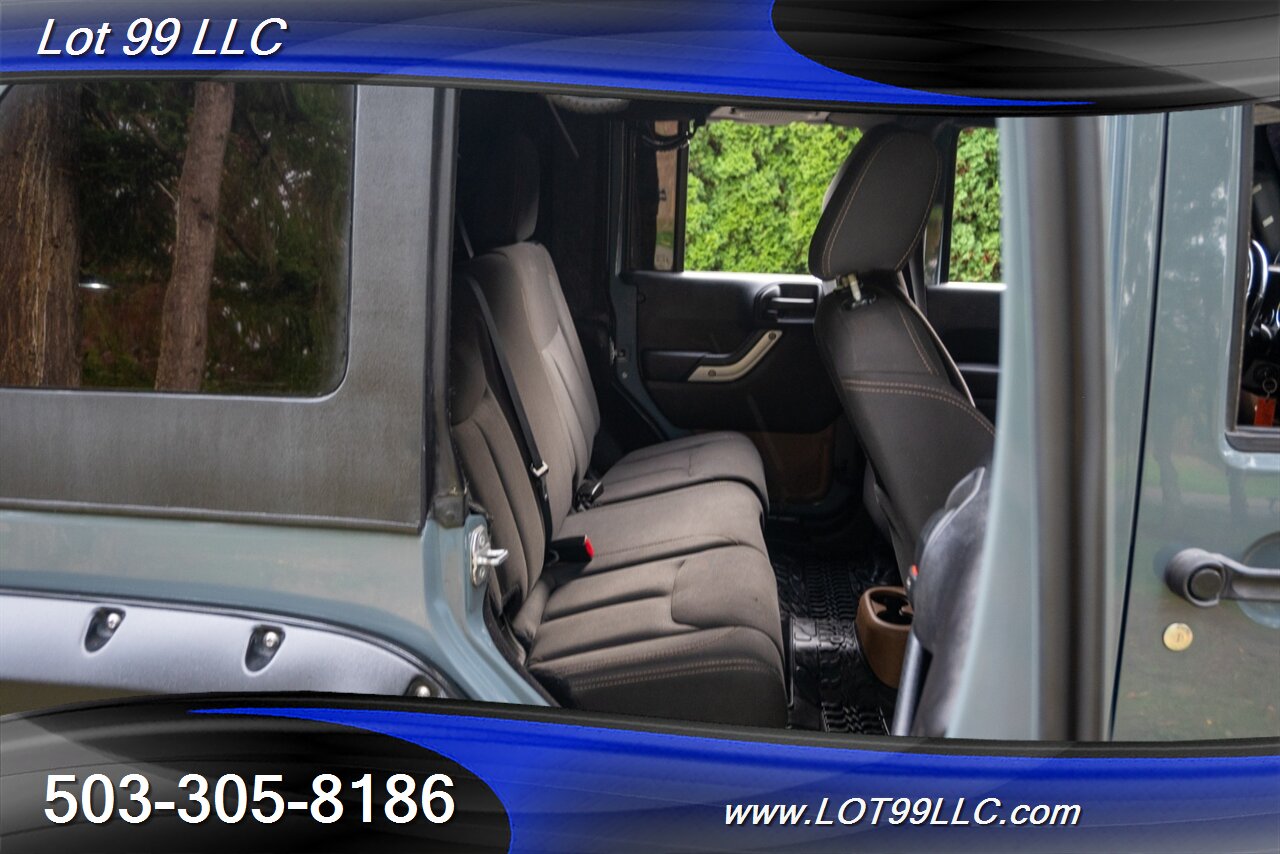 2014 Jeep Wrangler Unlimited Rubicon 4x4 Slant Back Hard Top  New 37 " Tires Winch Lifted Bumpers - Photo 44 - Milwaukie, OR 97267