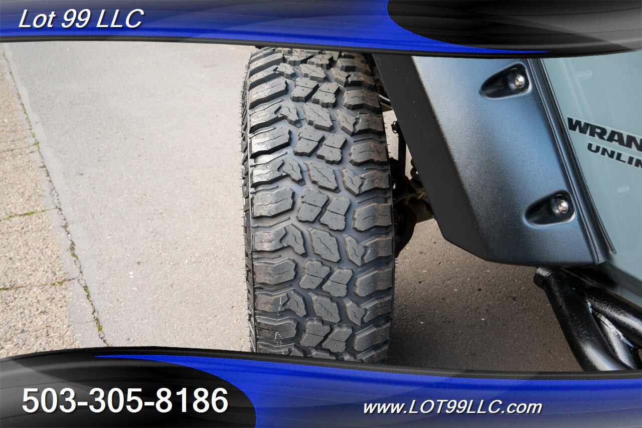 2014 Jeep Wrangler Unlimited Rubicon 4x4 Slant Back Hard Top  New 37 " Tires Winch Lifted Bumpers - Photo 3 - Milwaukie, OR 97267
