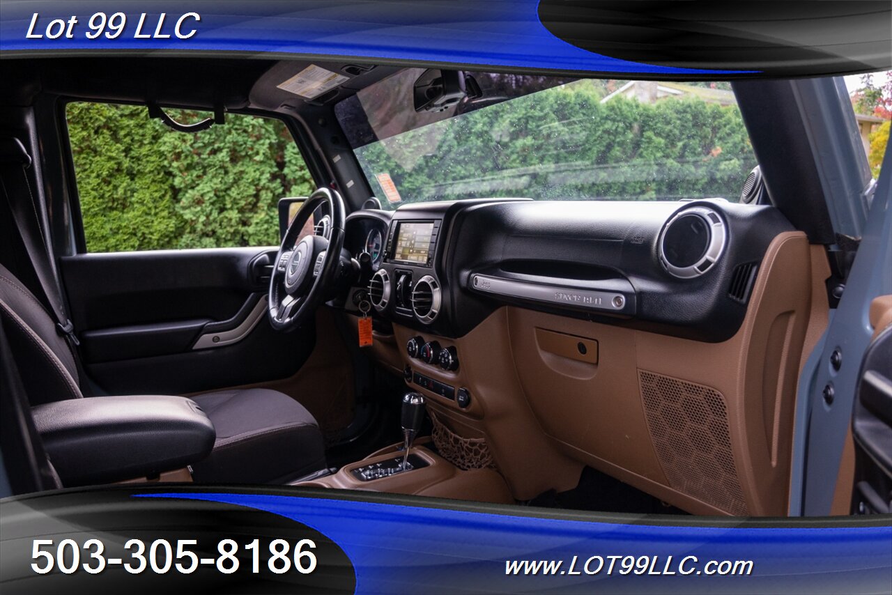 2014 Jeep Wrangler Unlimited Rubicon 4x4 Slant Back Hard Top  New 37 " Tires Winch Lifted Bumpers - Photo 41 - Milwaukie, OR 97267