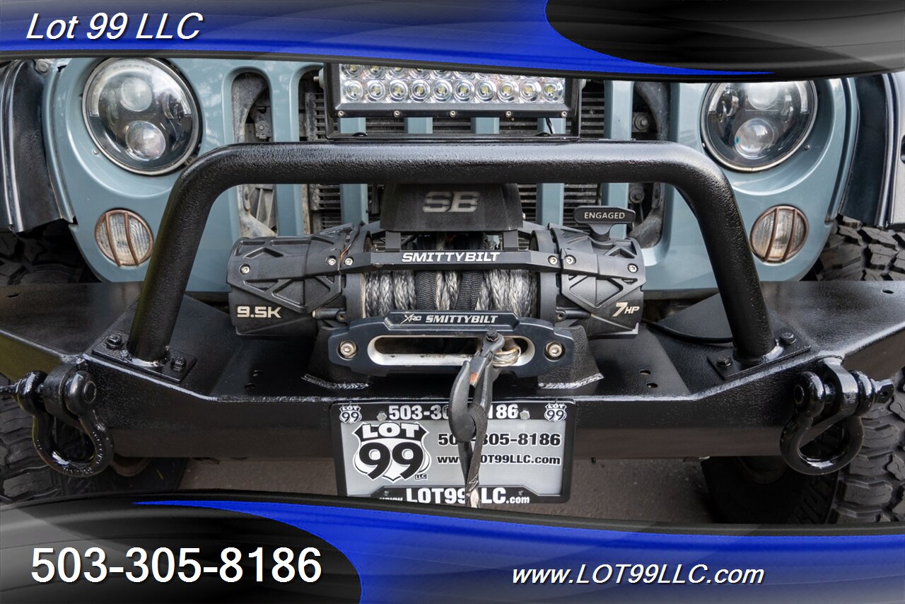 2014 Jeep Wrangler Unlimited Rubicon 4x4 Slant Back Hard Top  New 37 " Tires Winch Lifted Bumpers - Photo 20 - Milwaukie, OR 97267