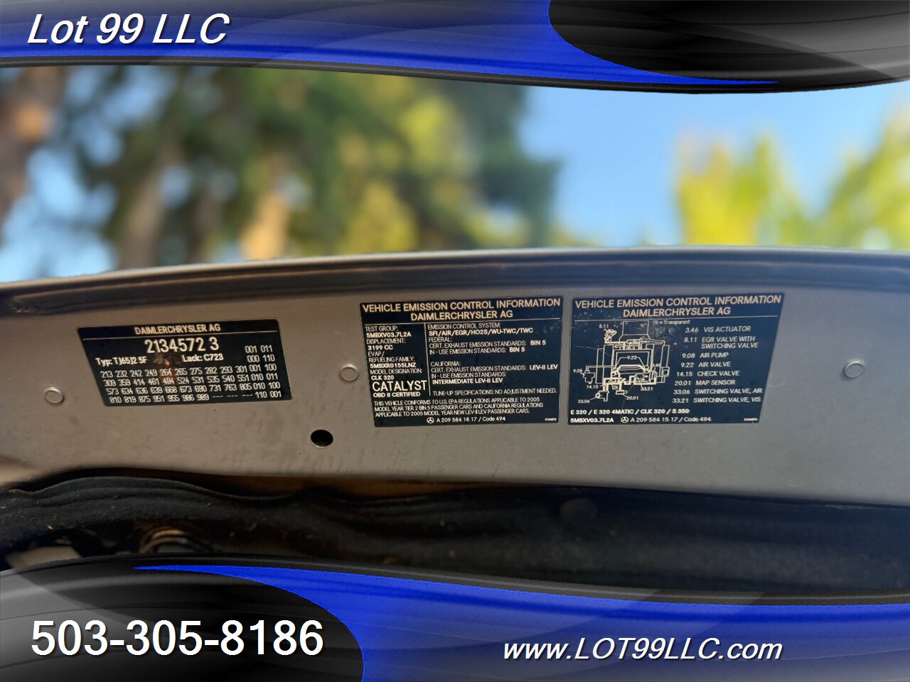 2005 Mercedes-Benz CLK320 90k Miles Moon Roof NEW TIRES   - Photo 36 - Milwaukie, OR 97267