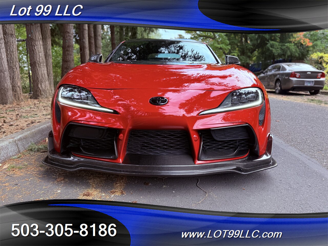 2020 Toyota Supra GR Launch Edition Carbon Fiber BodyKit ecutek Tune HKS Exhaust Carbon Hood-Steering Wheel - Photo 8 - Milwaukie, OR 97267